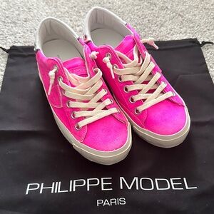 Philippe Model PRSX Tennis Women Sneakers Fuschia size 36 brand new